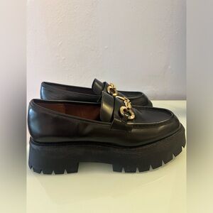 Zara chunky loafers